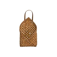Woven Bamboo Basket Wall Pocket Set