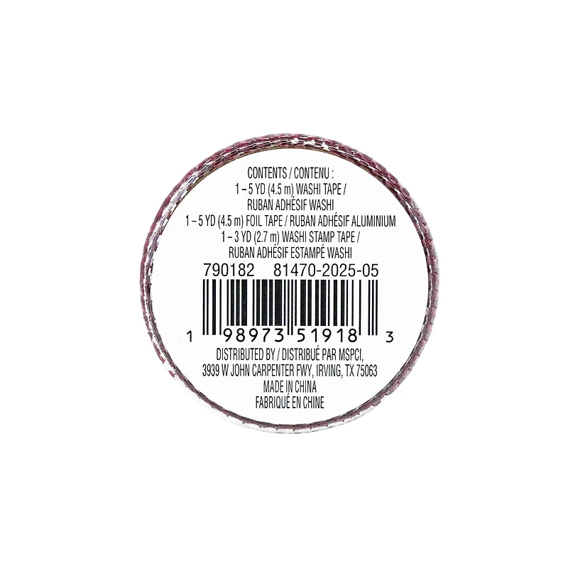 Holly Washi Crafting Tape Set by Recollections™