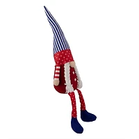 17.7" Sitting Patriotic Girl 4th of July Gnome