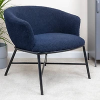 Hello Honey® Bowery Boucle Upholstered Accent Arm Chair