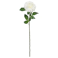 29" White Ball Dahlia Stem by Ashland®