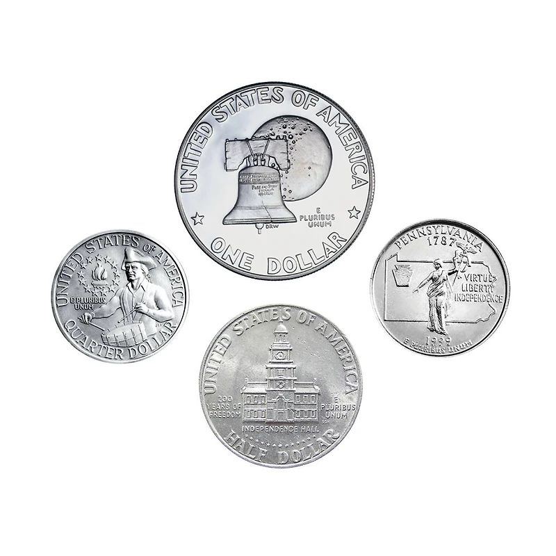 Declaration of Independence Coin and Stamp Collection