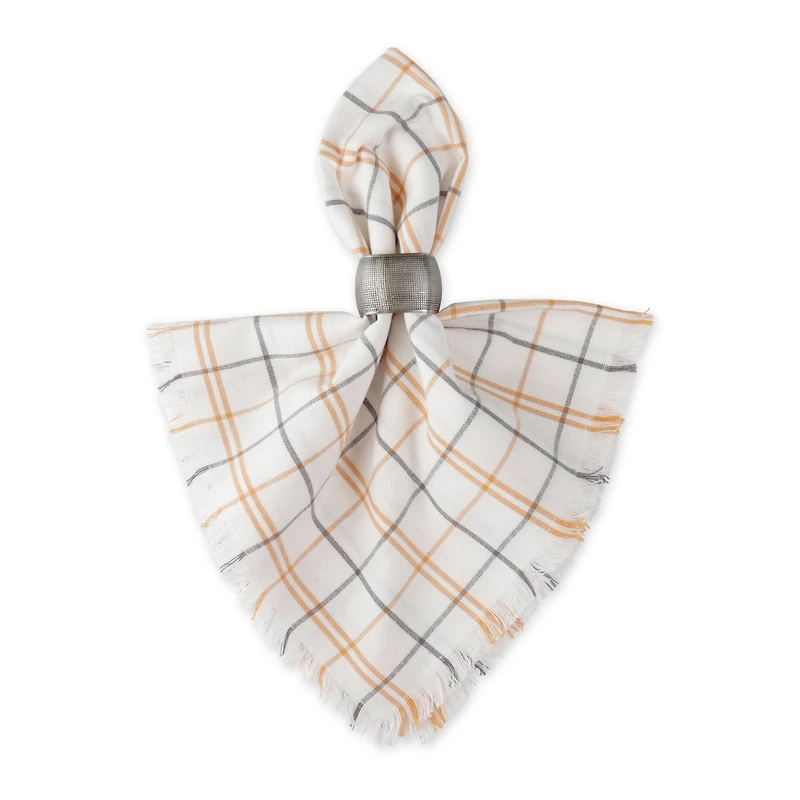 Harvest Windowpane Plaid Napkin, 6ct.