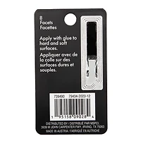 6.4mm Crystal AB Kite Glue-On Austrian Crystals by Bead Landing™, 10ct.