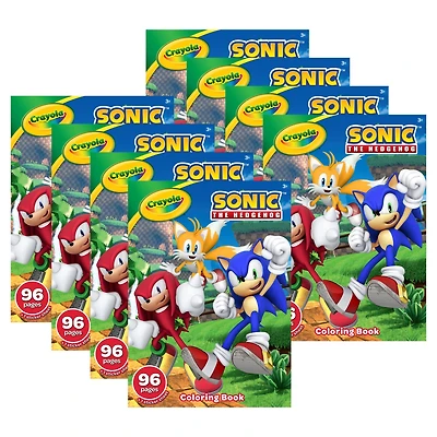 Crayola® Sonic the Hedgehog™ Coloring Books, 8ct.