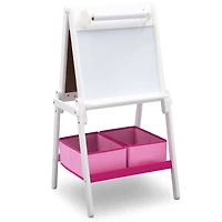 My Size White Double Sided Storage Easel 