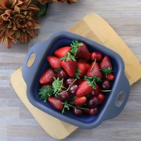 Oster Bluemarine Collapsible Square Plastic Colander