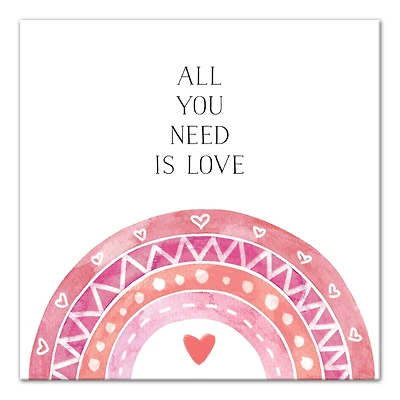 All You Need Is Love Canvas Wall Art
