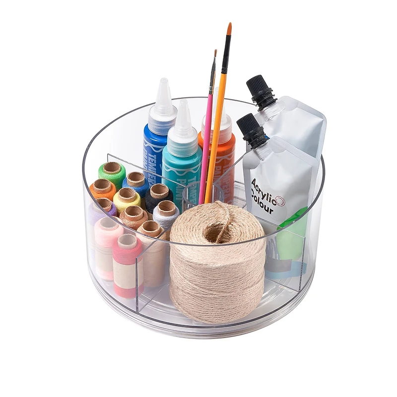 Mini Clear Plastic Turntable by Simply Tidy®