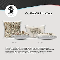 Stupell Industries Gather Together on Brown Outdoor Printed Pillow
