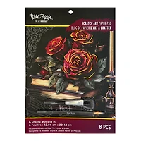 Brea Reese™ 9" x 12" Witching Hour Scratch Art Paper Pad