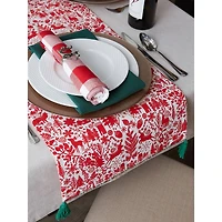 DII® 72" Christmas Woods Embellished Table Runner