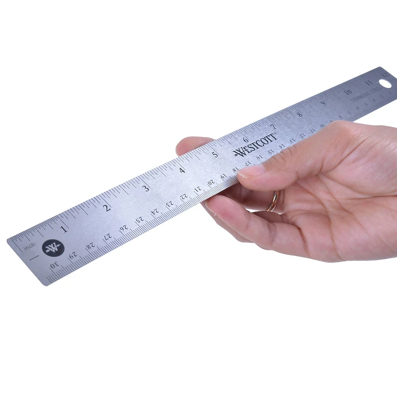 10 Pack: Westcott® Stainless Steel Ruler