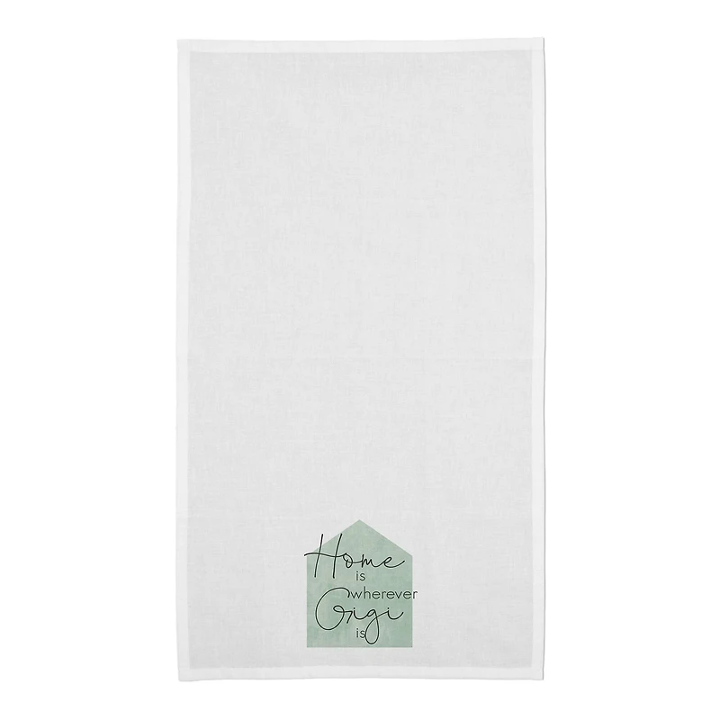 Home is Wherever Gigi Is Cotton Twill Tea Towel Set