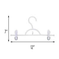 10 Packs: 12 ct. (120 total) Honey Can Do White Soft Touch Pant Hangers