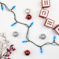 70ct. LED Faceted C6 Christmas String Lights