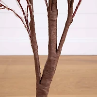 4ft. Pre-Lit LED Autumn Eucalyptus Artificial Fall Tree