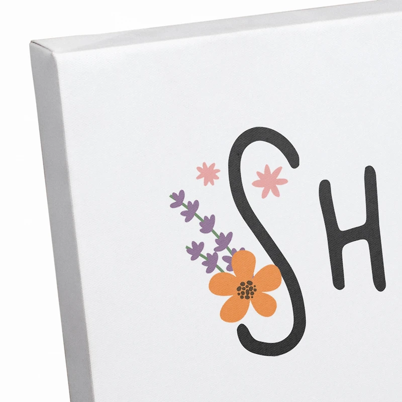 Fire in Her Soul & Grace in Her Heart Canvas Wall Art