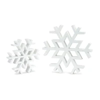 Wooden Snowflake Set