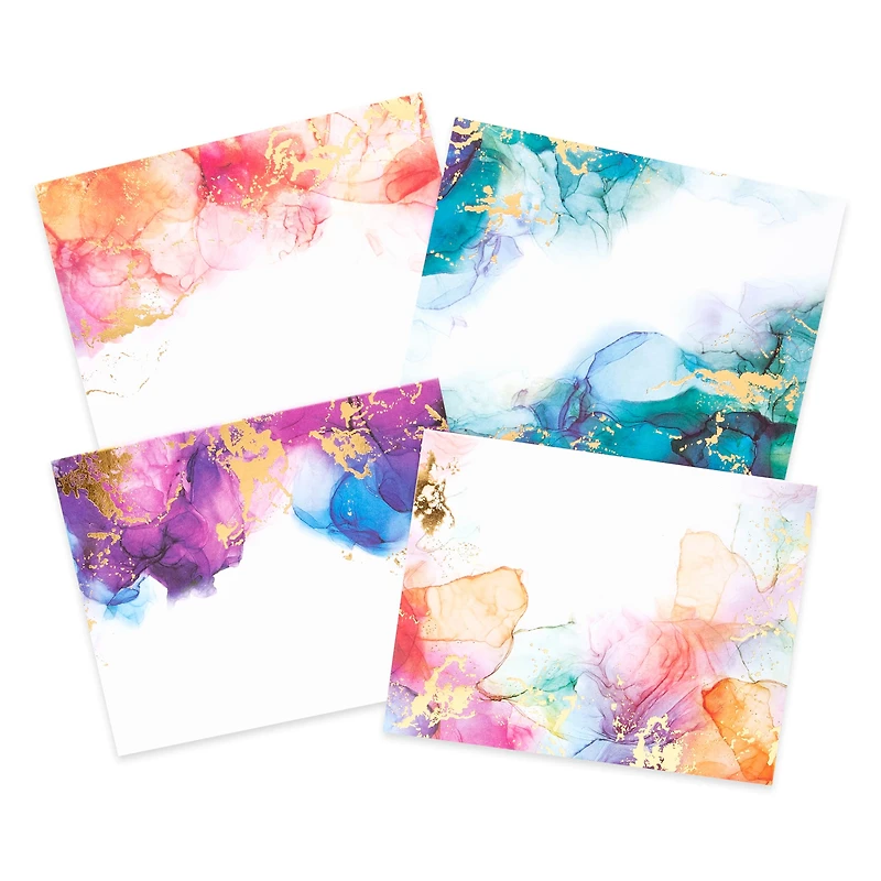 Gilded Ink Cards & Envelopes by Recollections™, 4.25" x 5.5"
