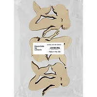 Essentials by Leisure Arts 24 Pack 3.5" x 4" Mermaid Flat Wood Shape