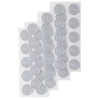 Silver Love Faux Wax Envelope Seals by Recollections™