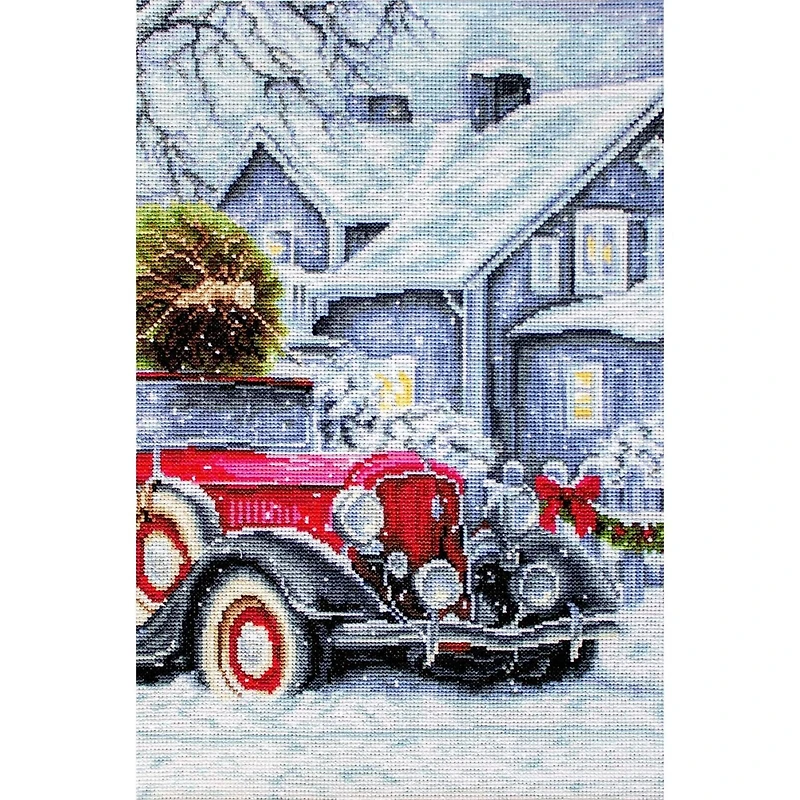Luca-s Winter Holidays Counted Cross-Stitch Kit