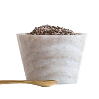 Hello Honey® Assorted Marble Pinch Pots with Brass Spoons, 3ct.