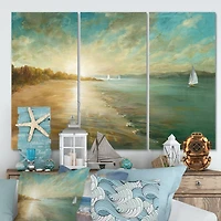 Designart - Coastal Pastel Horizon