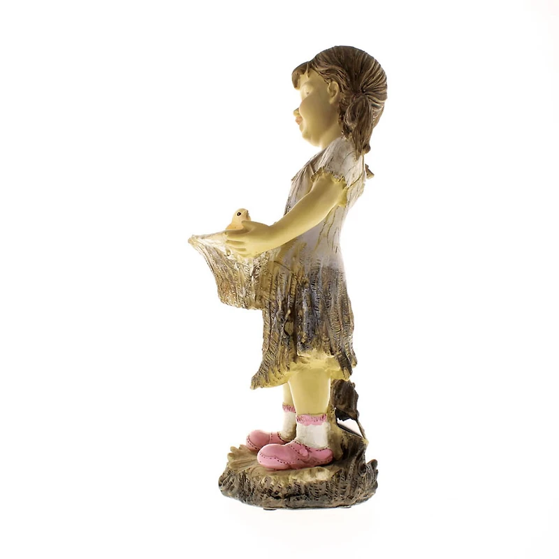 14.5" Sweet Summertime Solar Statue