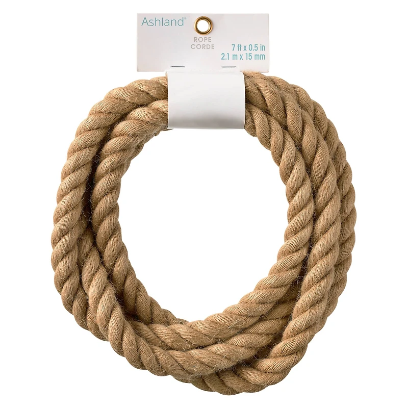 12 Pack: 7ft. Natural Jute Rope by Ashland®