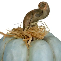 12" Blue Gourd Fall Harvest Tabletop Decoration