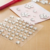 12 Packs: 72 ct. (864 total) Glitter Rhinestone Stickers by Recollections™
