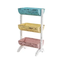 23" Three Shelf Farmhouse Multipurpose Stand Planter