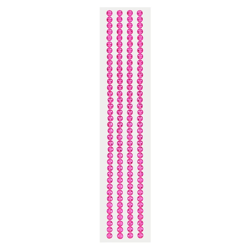 12 Packs: 4 ct. (48 total) Pink Rhinestone Borders by Recollections™