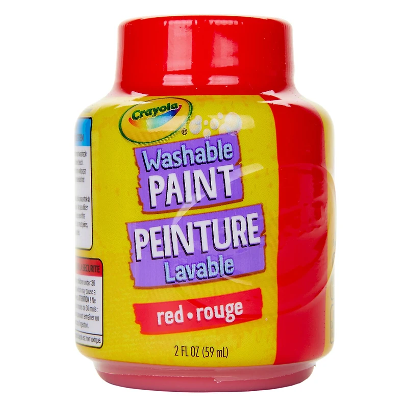 Crayola® 2oz. Red Washable Paints, 12ct.