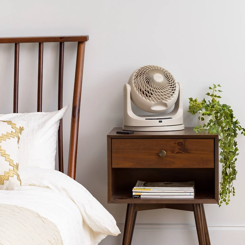 Iris® 12.25" Latte Fan with Remote