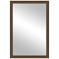 Timeless Frames® Wright Walnut 24" x 37" Framed Mirror