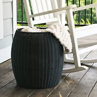 Household Essentials 18" Woven Storage End Table