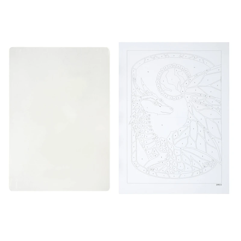 Dragon Paint-by-Number Acrylic Surface Kit by Artist's Loft®