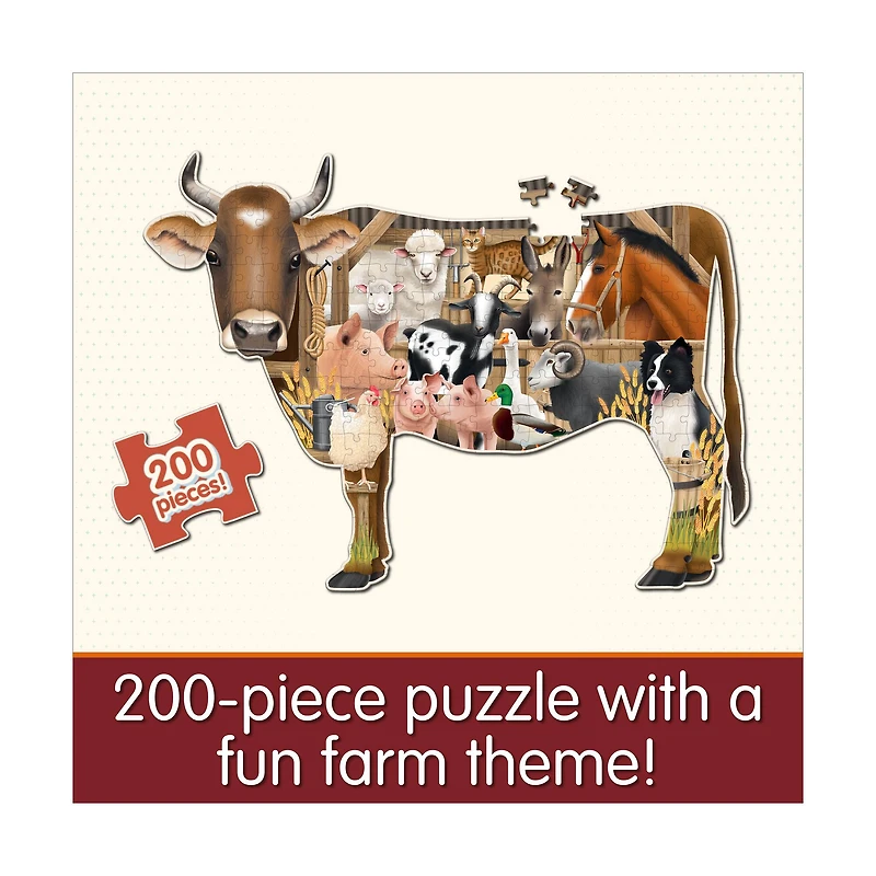 Wildlife World Puzzle - Farm: 200 Pcs