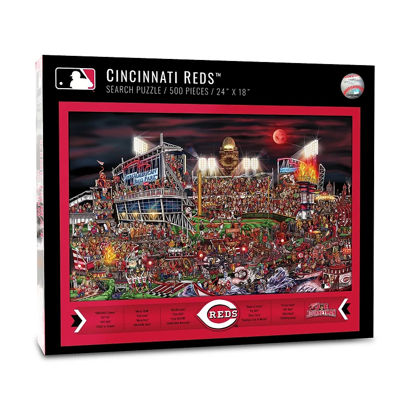 Cincinnati Reds Joe Journeyman 500 Piece Puzzle