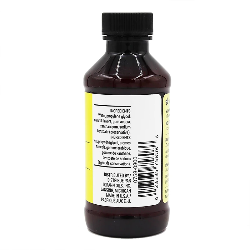 LorAnn Lemon Bakery Emulsion, 4oz.