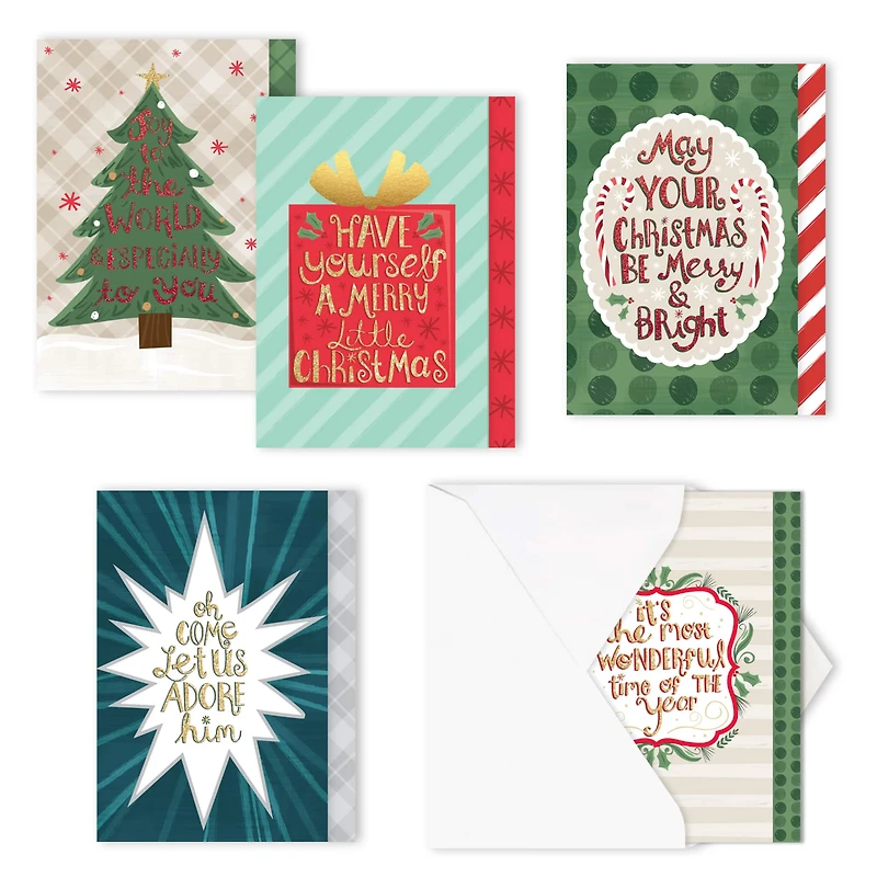 Hortense B. Hewitt Co. Sparkle Holiday Cards