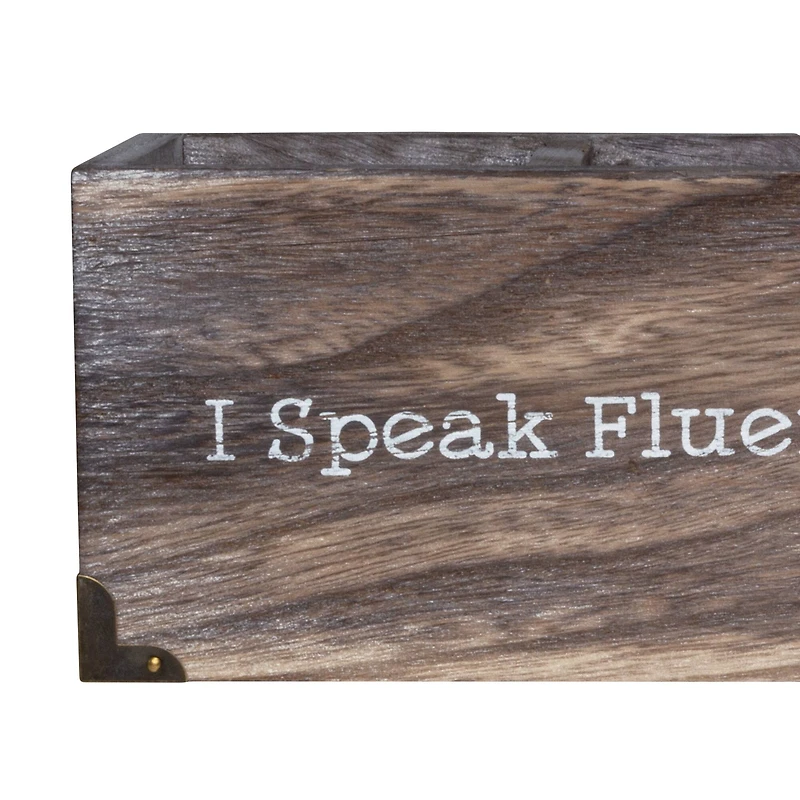 I Speak Fluent Sarcasm Desk Organizer