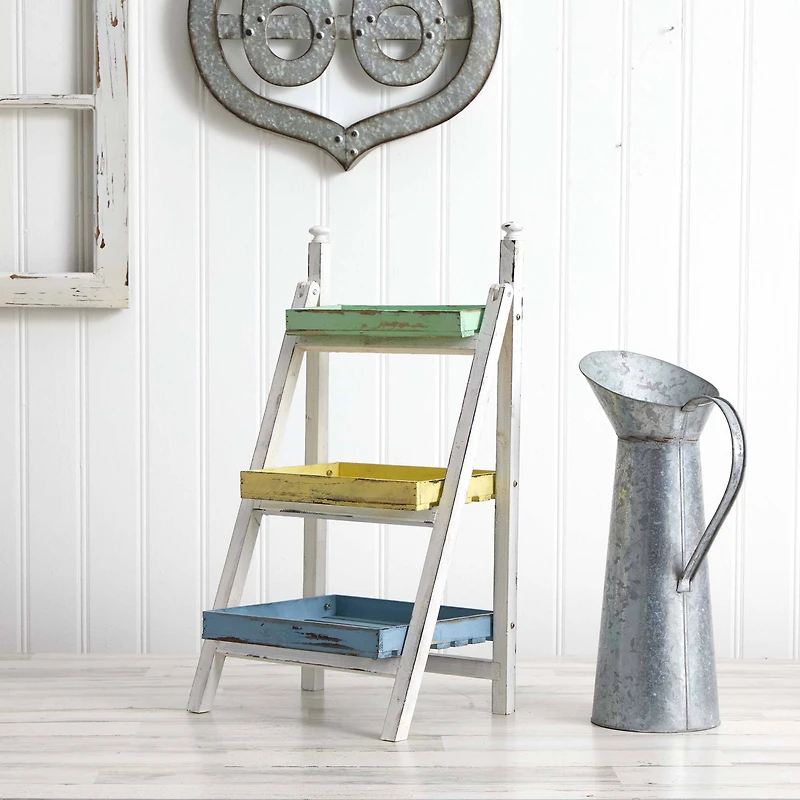 2ft. Farmhouse Decorative Plant Display Stand