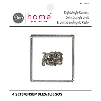 Dritz Home Nickel Textured Right Angle Corners