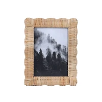 5" x 7" Scalloped Rattan Tabletop Frame, Treasured Finds by Ashland®