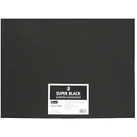 Art Alternatives Super Black Presentation & Mounting Boards, 5ct.