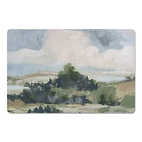 18" x 27" Navy Choppy Landscape Floor Mat